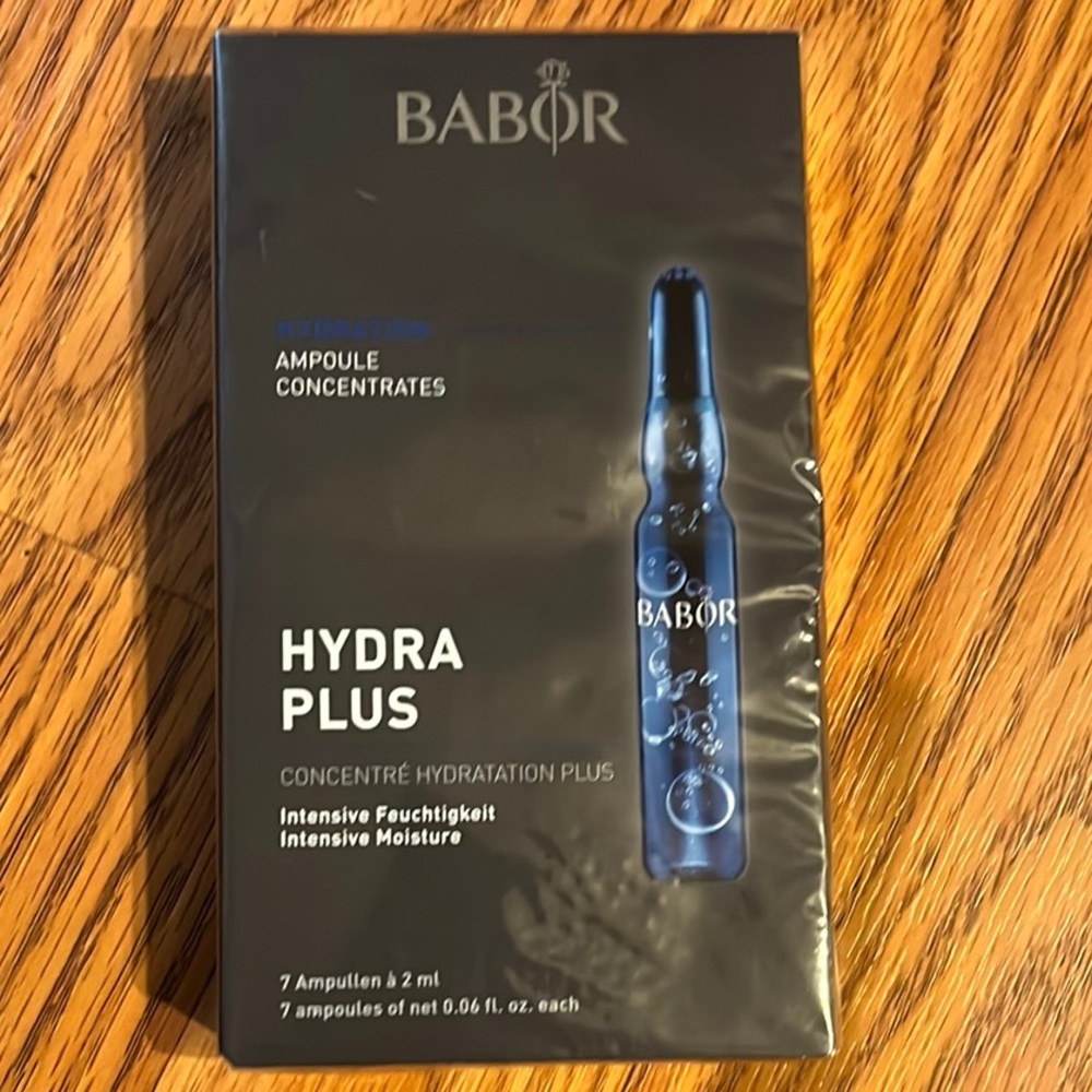 Babor hydra plus 7 ampoules .06 fl oz each